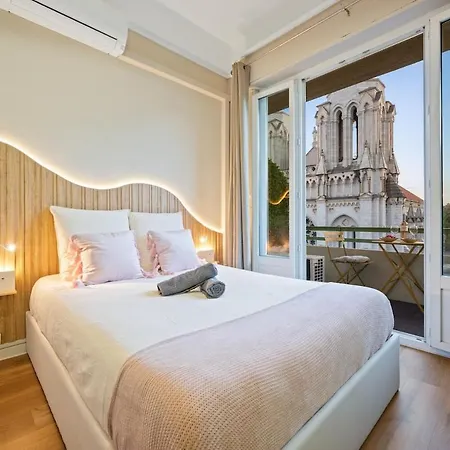 Apartment Vue Basilique Exceptionnelle - Cocon Cosy Et Luxe Nice